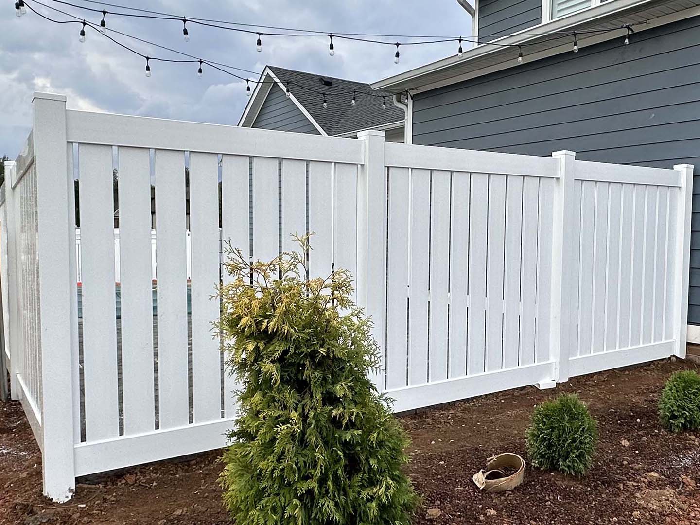 Photo of a Middle Tennessee vinyl fence