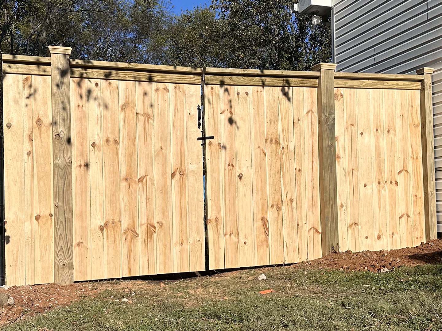 Photo of a Owensboro Kentucky wood fence